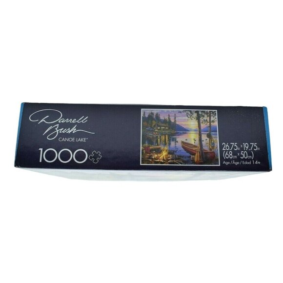 Buffalo Games Darrell Bush Canoe Lake Scenic View 1000 Piece Jigsaw Puzzle New - Picture 6 of 6